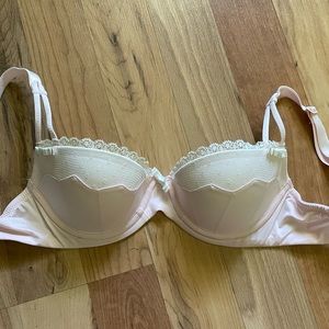 ADORE ME Light Pink Balconette Bra - 30D - Never Worn